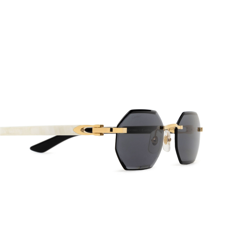 Cartier CT0439S Sunglasses 002 gold - 3/4