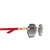 Cartier CT0439S Sunglasses 003 gold - product thumbnail 3/4