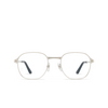 Cartier CT0441O Eyeglasses 002 silver - product thumbnail 1/4