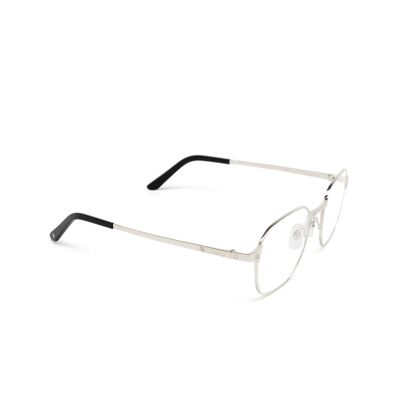 Cartier CT0441O Eyeglasses 002 silver - 2/4
