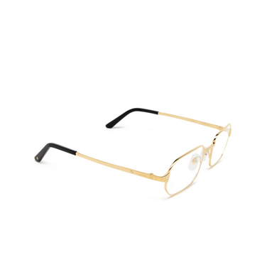 Cartier CT0442O Korrektionsbrillen 001 gold - Dreiviertelansicht