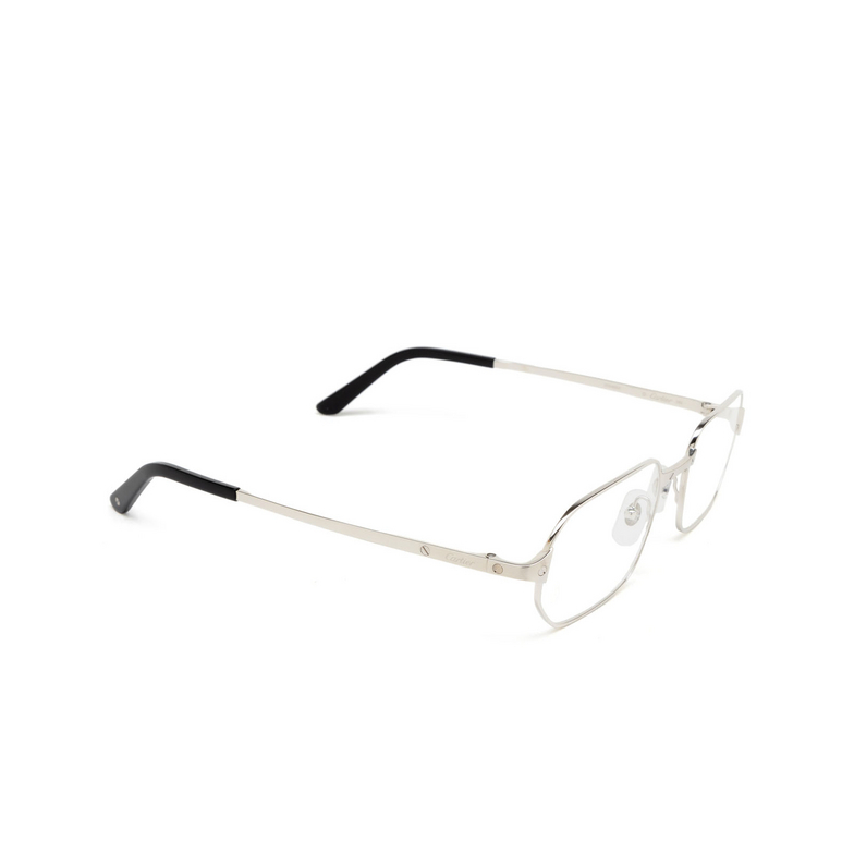 Cartier CT0442O Eyeglasses 002 silver - 2/4