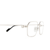 Cartier CT0445O Eyeglasses 004 silver - product thumbnail 3/4