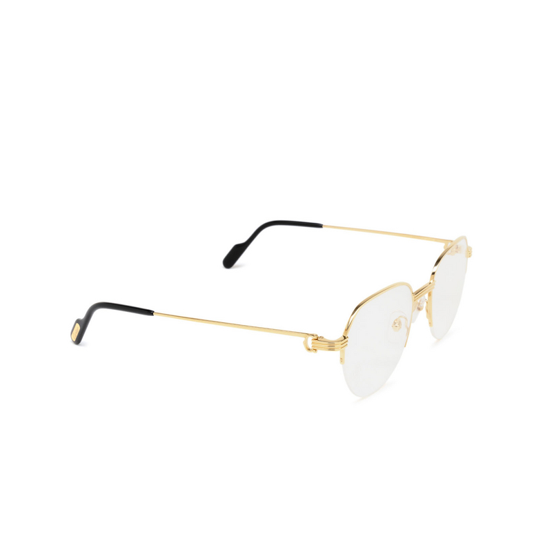 Cartier CT0446O Eyeglasses 001 gold - 2/4