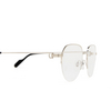 Cartier CT0446O Eyeglasses 002 silver - product thumbnail 3/5