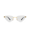 Cartier CT0448O Eyeglasses 001 gold - product thumbnail 1/5