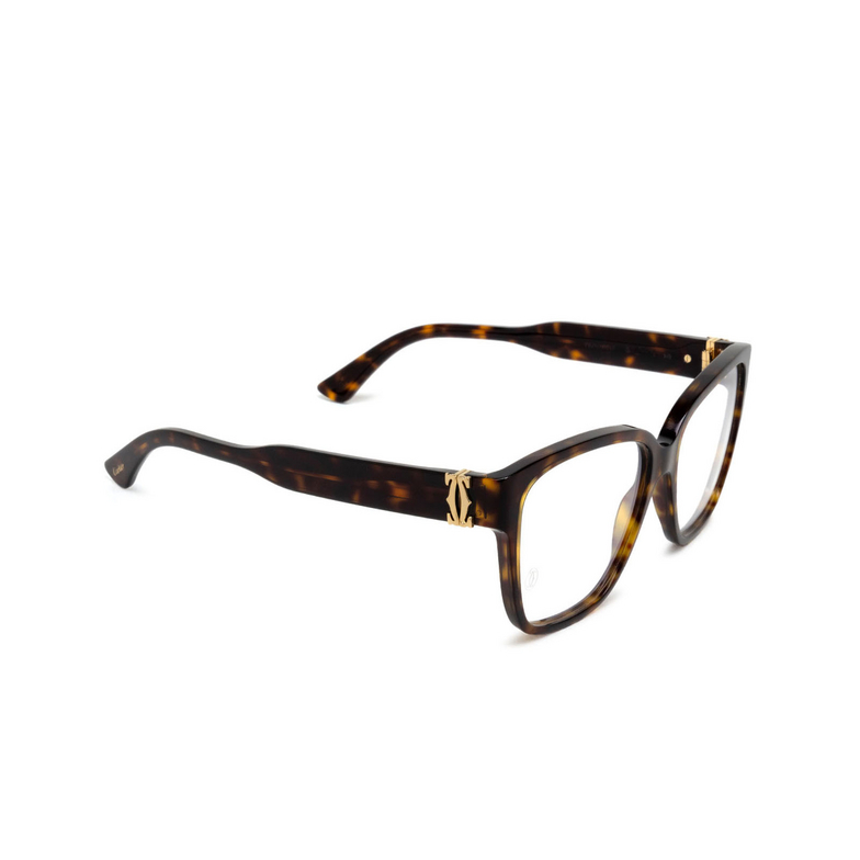 Cartier CT0451O Eyeglasses 002 havana - 2/4
