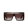 Cazal 300 Sunglasses 001 black - gold - product thumbnail 1/5