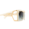Cazal 300 Sunglasses 004 ivory - gold - product thumbnail 3/4