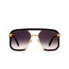 Gafas de sol Cazal 682 001 black - gold - Miniatura del producto 1/4