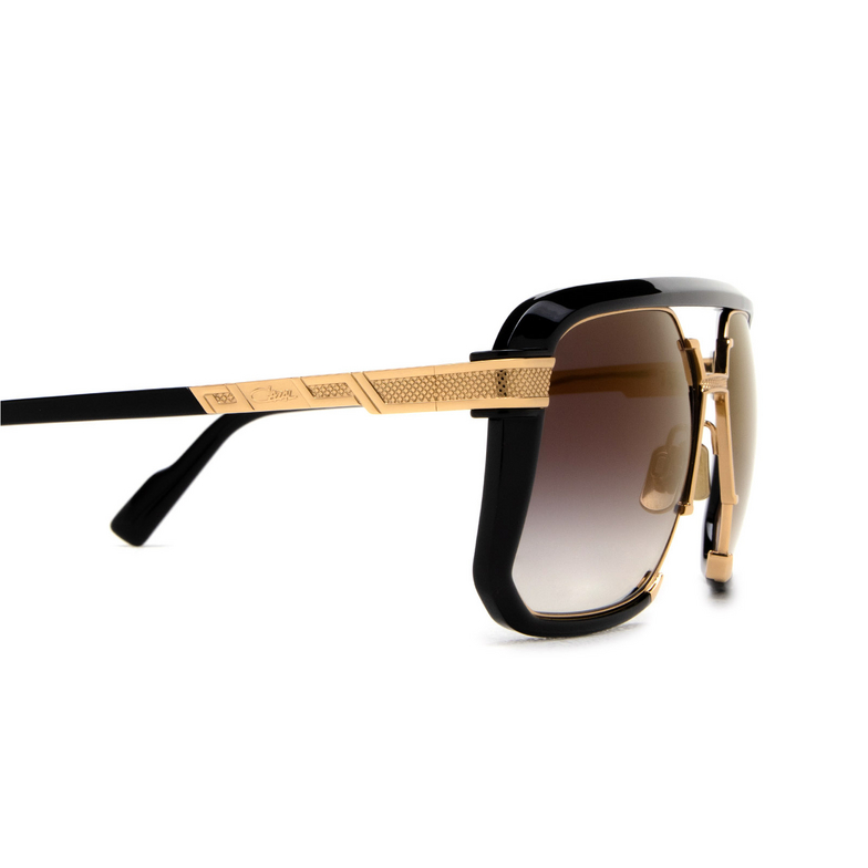 Cazal 682 Sunglasses 001 black - gold - 3/4