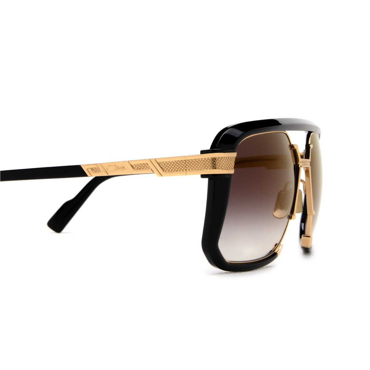 Cazal 682 Sunglasses 001 Black - Gold - product thumbnail 3/4
