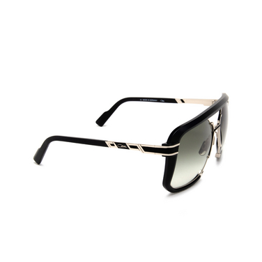 Cazal 682 Sunglasses 002 black - silver - three-quarters view