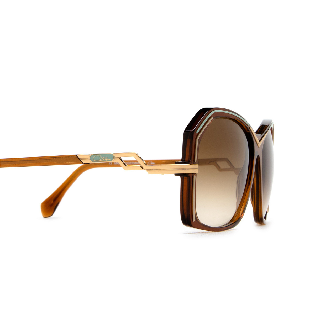 Cazal 8510 Sunglasses 002 Brown - Turquoise - product thumbnail 3/4
