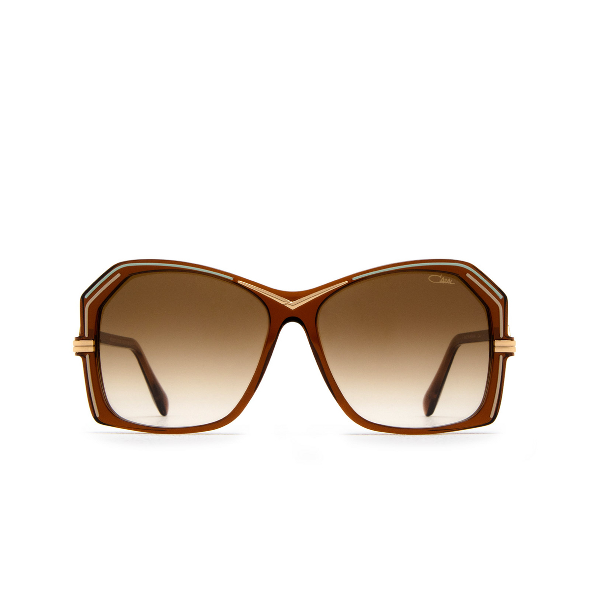 Cazal 8510 Sunglasses 002 Brown - Turquoise - 1/4