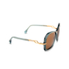 Cazal 8510 Sunglasses 004 mint - milky white - product thumbnail 2/4
