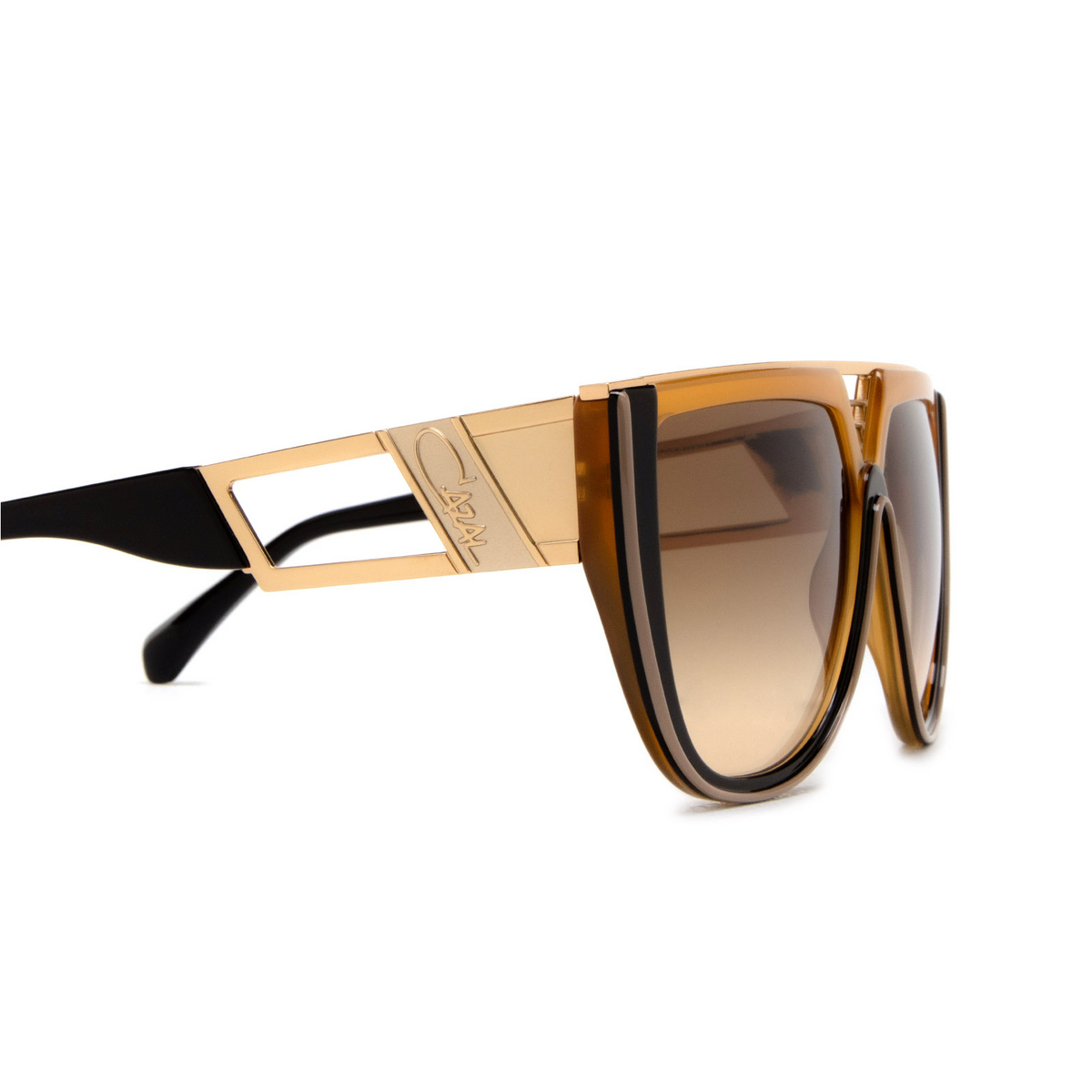Cazal 8511 Sunglasses 003 Amber - Chocolate - 3/4