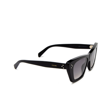 Celine BOLD 3 Sunglasses 01F black - three-quarters view