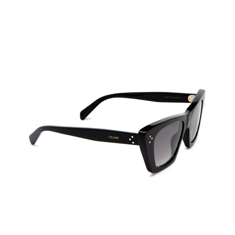 Celine BOLD 3 Sunglasses 01F black - 2/3