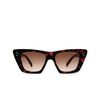 Celine BOLD 3 Sunglasses 55F red havana - product thumbnail 1/3