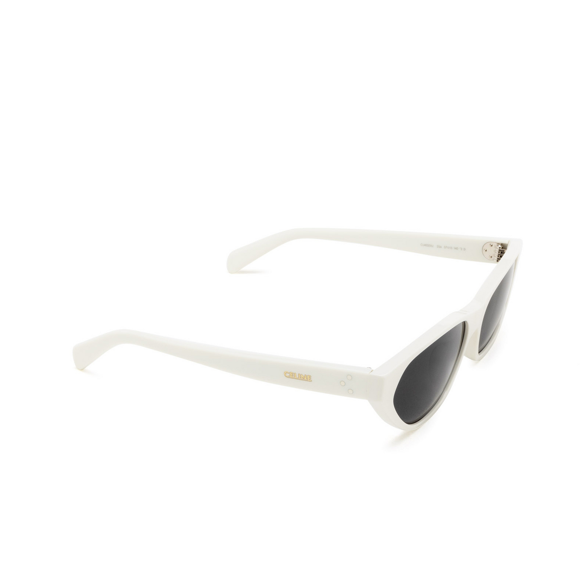 Celine CL40251U Sunglasses 25A Ivory - three-quarters view