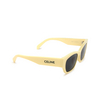 Gafas de sol Celine MONOCHROMS 39A butter - Miniatura del producto 2/3