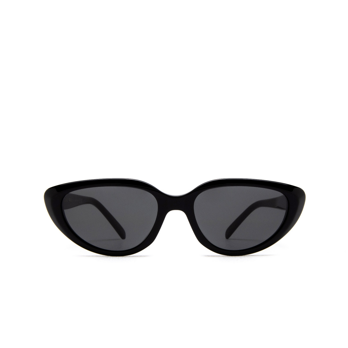 Celine THIN Sunglasses 01A Black - front view