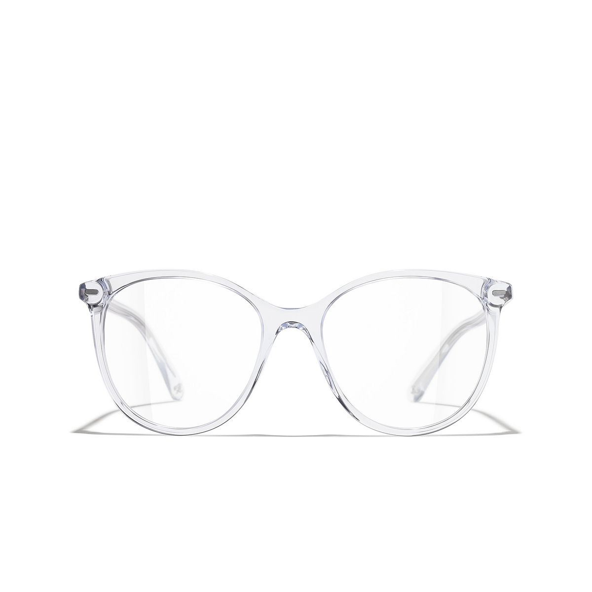 CHANEL pantos Eyeglasses C660 Transparent - front view