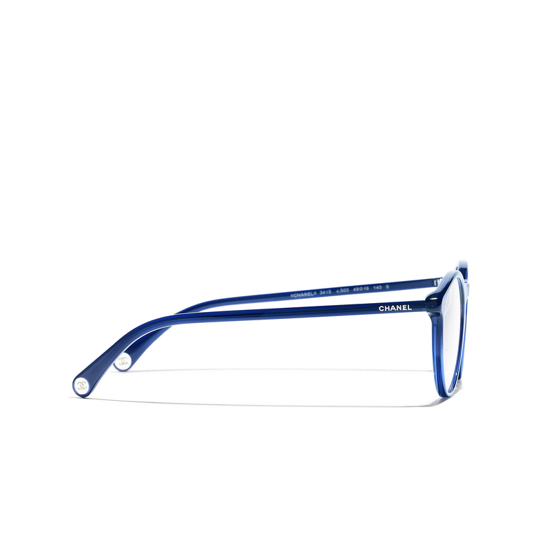CHANEL pantos Eyeglasses C503 blue