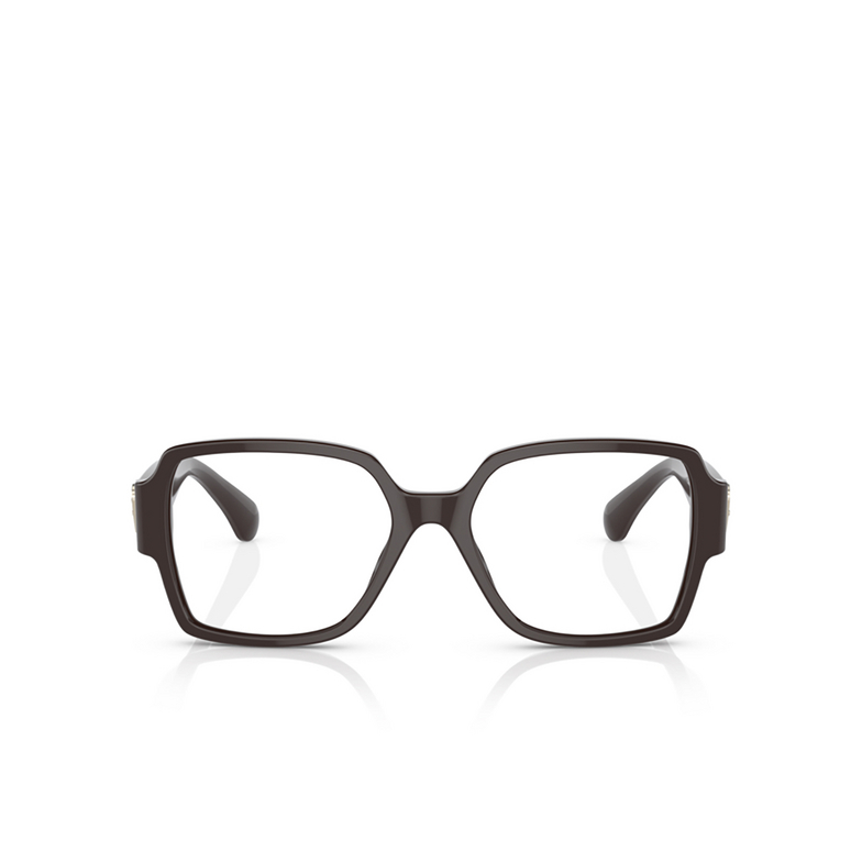 CHANEL square Eyeglasses 1704 brown