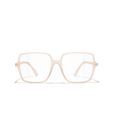 CHANEL square Eyeglasses 1732 coral - front view