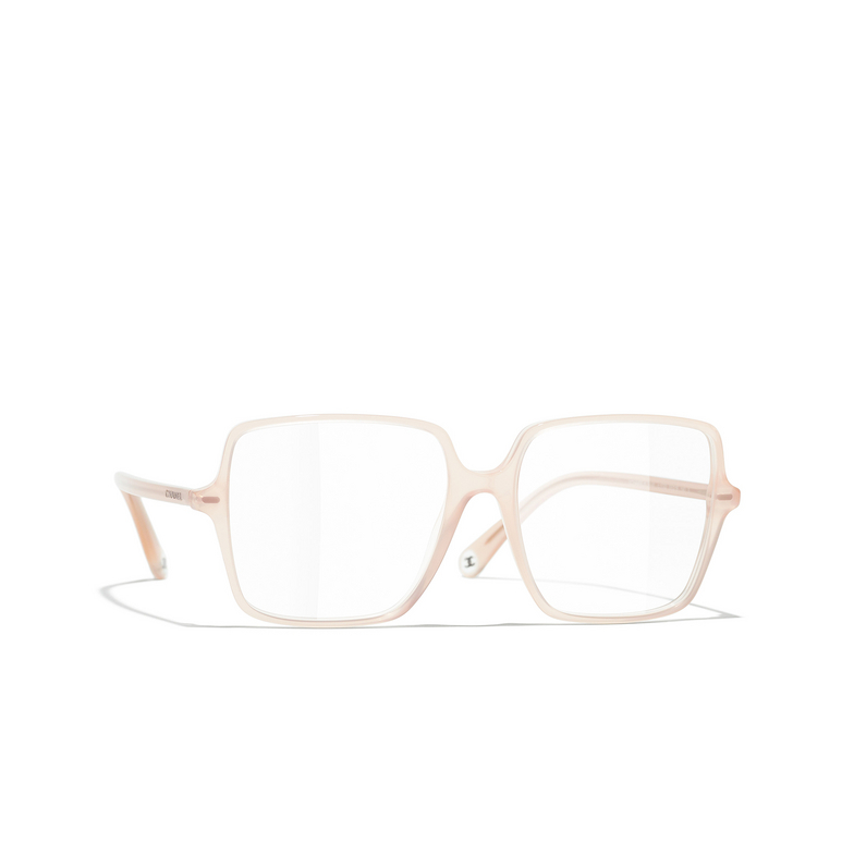 CHANEL square Eyeglasses 1732 coral