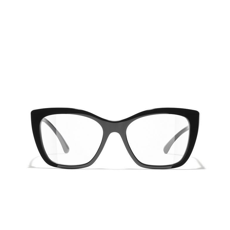 CHANEL cateye Eyeglasses C622 black