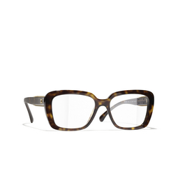 Occhiali quadrati CHANEL da vista C714 dark tortoise