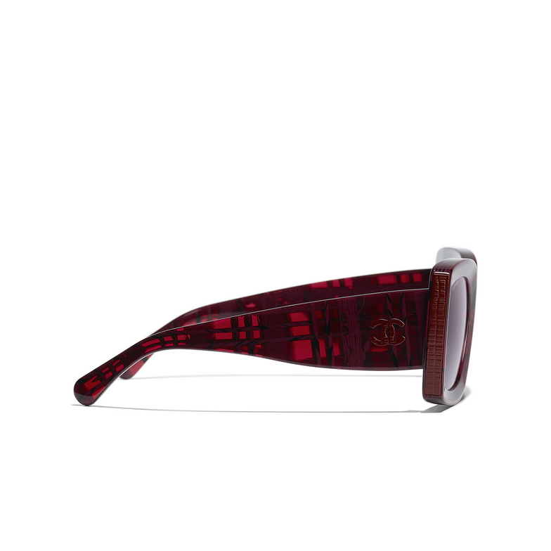 CHANEL rechteckige sonnenbrille 1665S1 red