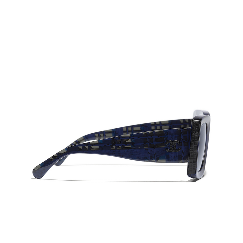 CHANEL rectangle Sunglasses 1669S2 blue