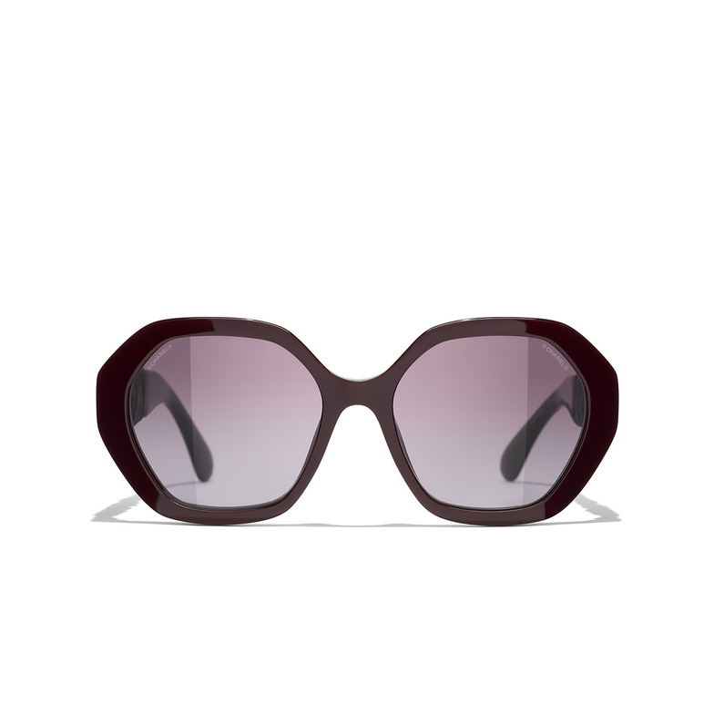 CHANEL round Sunglasses 1461S1 burgundy