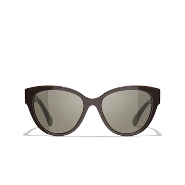 Gafas de sol mariposa CHANEL 1704/3 brown - Vista delantera
