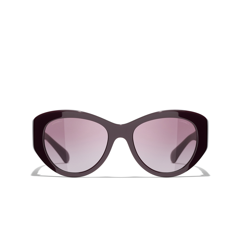 Gafas de sol mariposa CHANEL 1461S1 burgundy