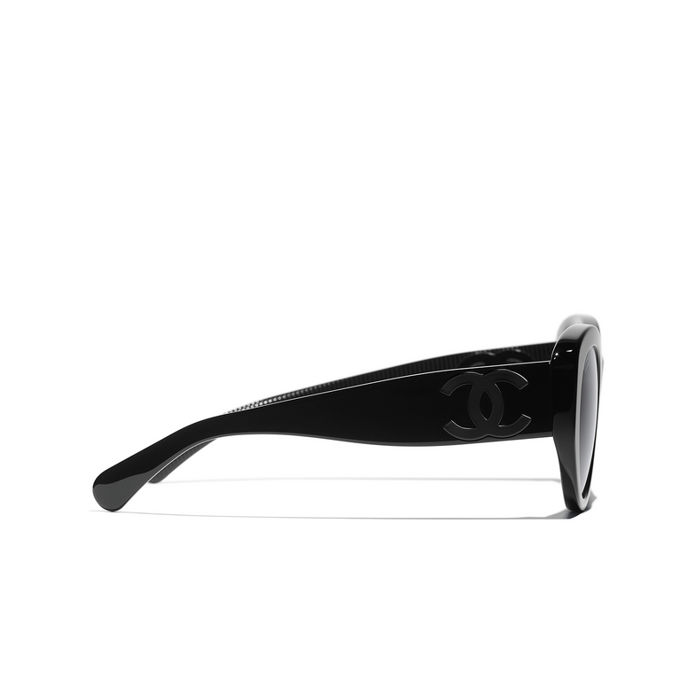 CHANEL Schmetterlingsförmige sonnenbrille C888T8 black
