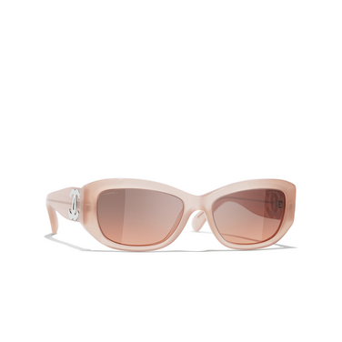 CHANEL rectangle Sunglasses 173218 coral