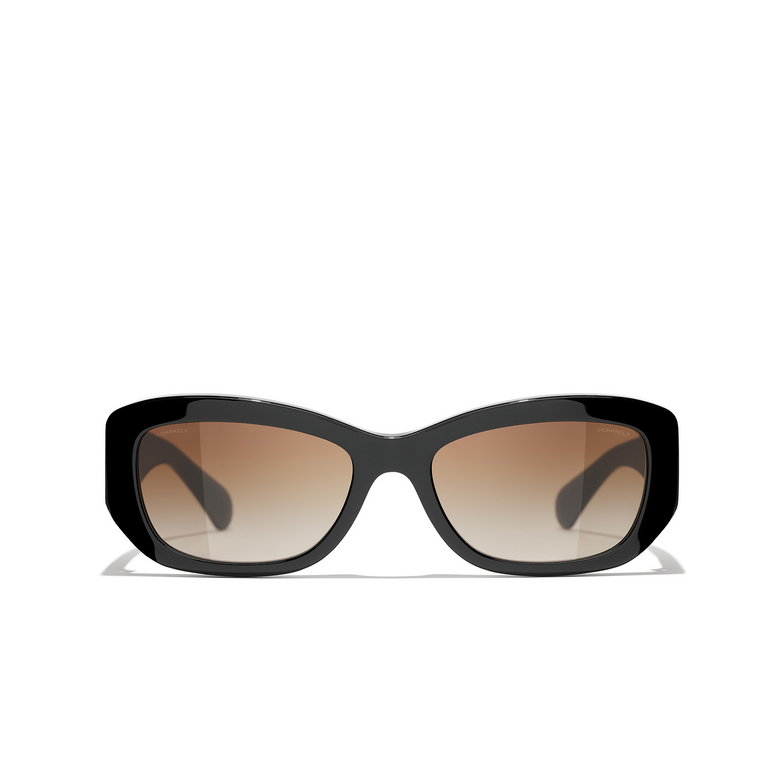 Solaires rectangles CHANEL C622S5 black