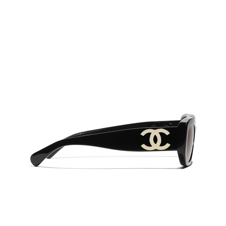 Occhiali rettangolari CHANEL da sole C622S5 black