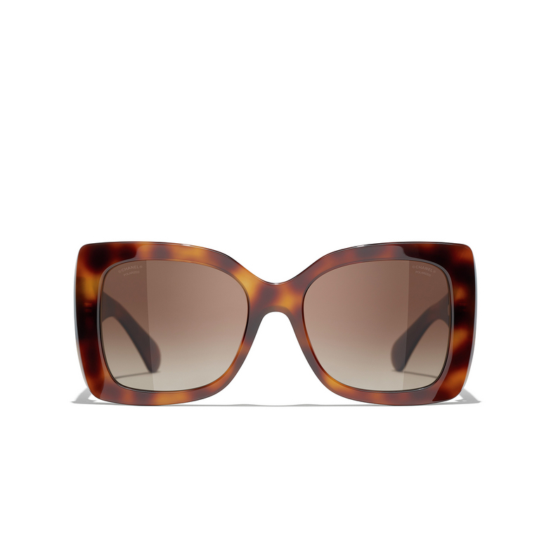 CHANEL quadratische sonnenbrille 1295S9 tortoise