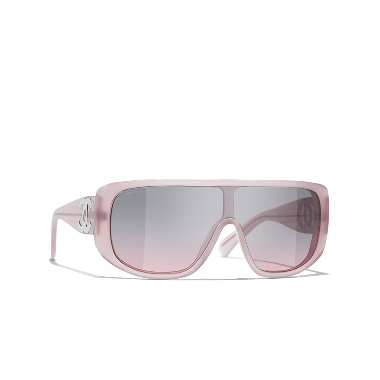 CHANEL shield Sunglasses 1734S1 light pink