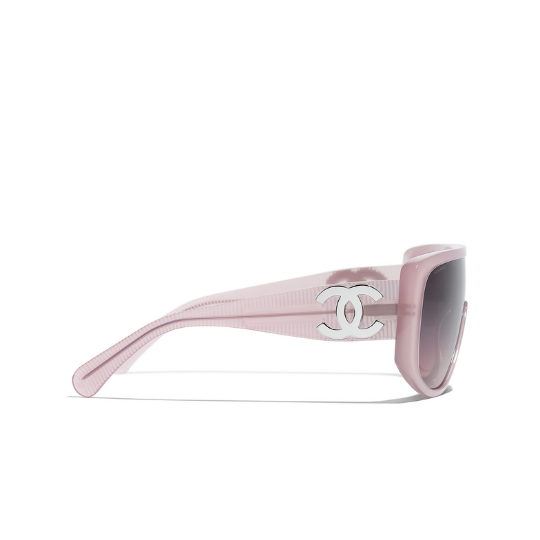 CHANEL shield Sunglasses 1734S1 light pink