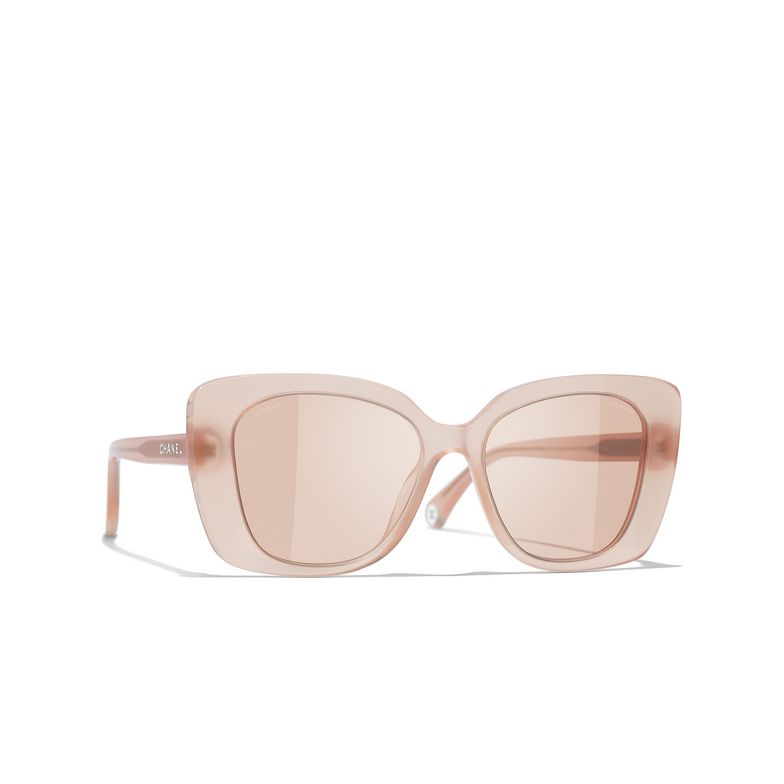 CHANEL rectangle Sunglasses 17324B coral