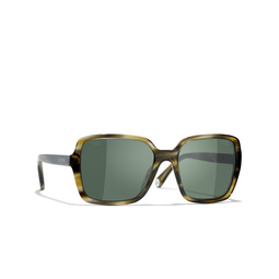 Gafas de sol cuadradas CHANEL 172958 green tortoise