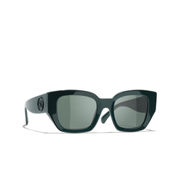 Gafas de sol cuadradas CHANEL 14593H green