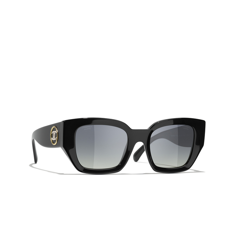CHANEL quadratische sonnenbrille C622S8 black